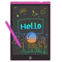 MOOWALIS Colorful Self-Erasing Drawing Board for Kids - Educational and Fun Doodle Board for Learning and Play